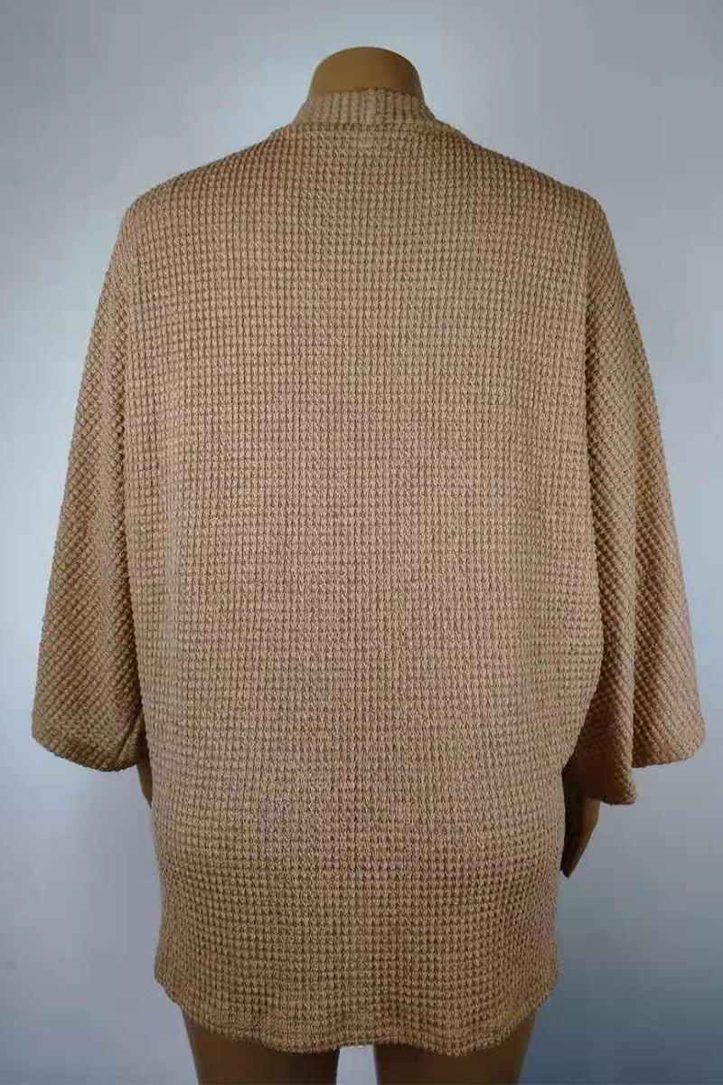 Suéter casual de calle con parches sólidos (10 colores)