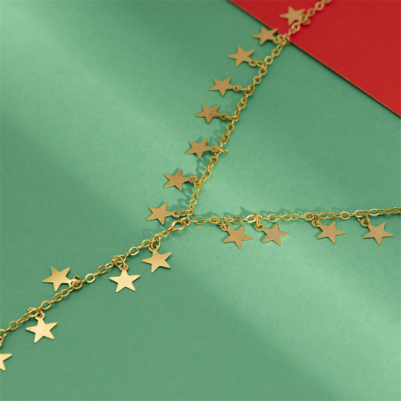 Fiesta diaria Las estrellas Collares Patchwork