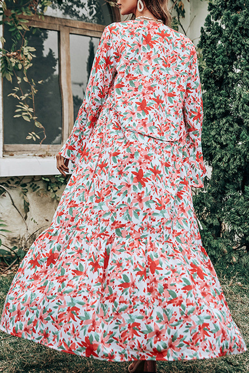 Traje de baño informal de vacaciones con frenillo floral