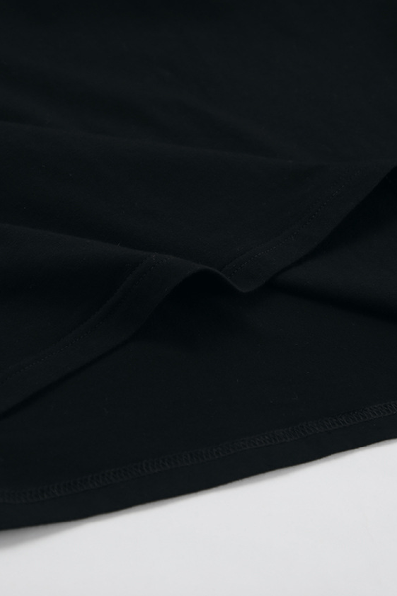 Vestidos casuales de calle con bolsillos y cuello redondo