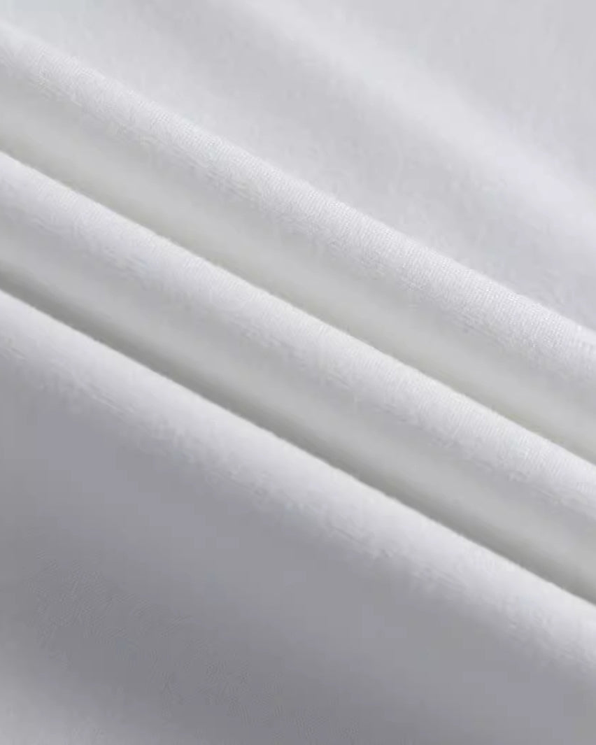 Floral Print Slim Crew Neck T-Shirt