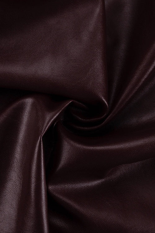 Amanda Peaked Lapel Jacket Leather Set