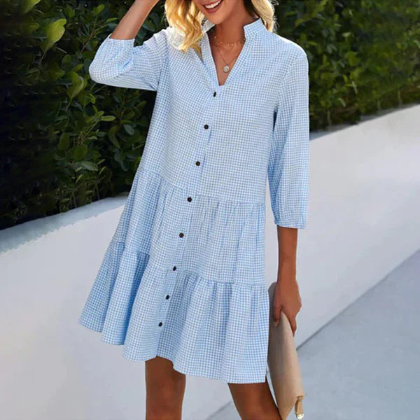Casual Women's Midi Blouse Dress | Great for Everyday Wear