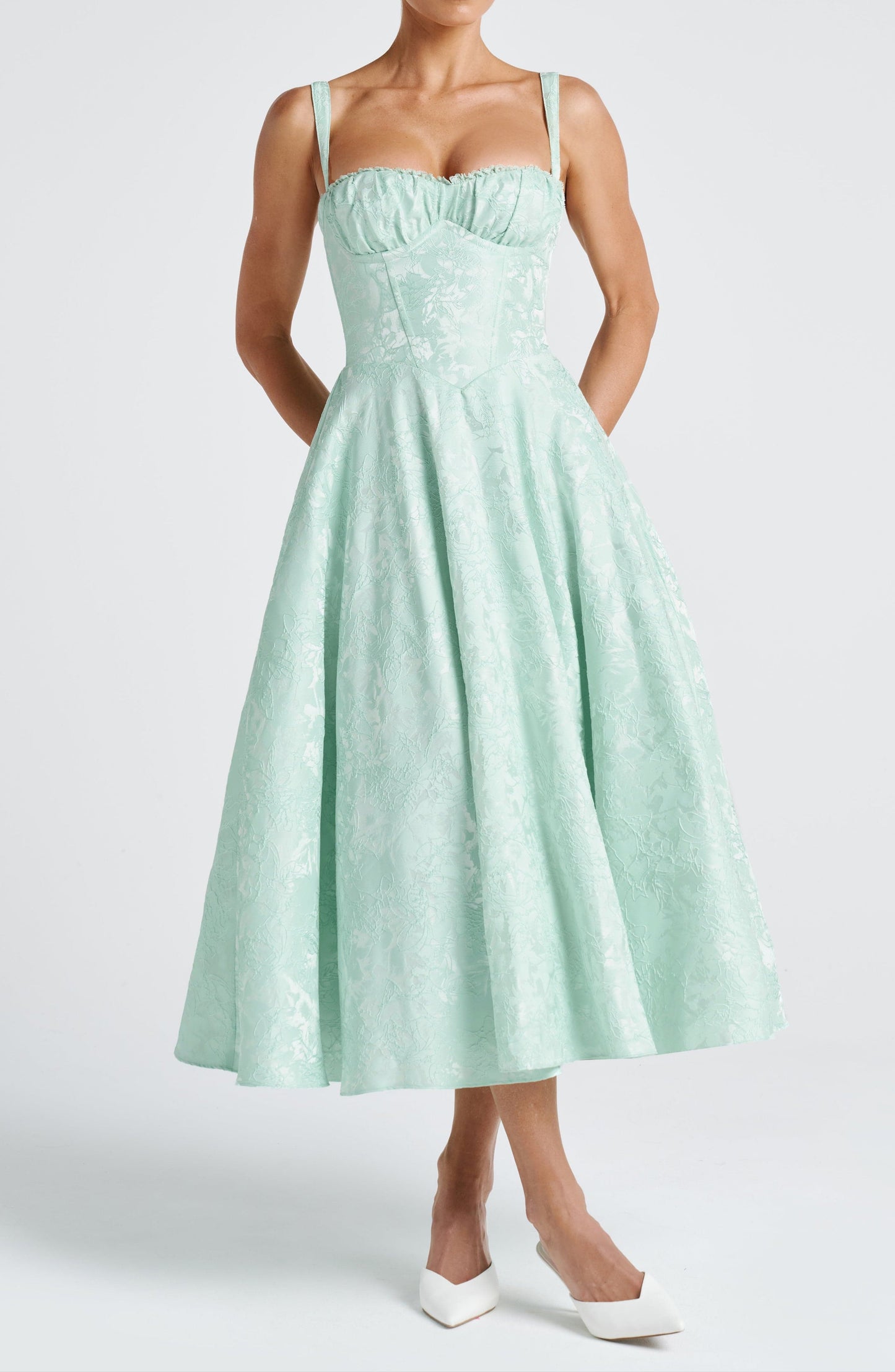 Matelda Midi Dress - Mint