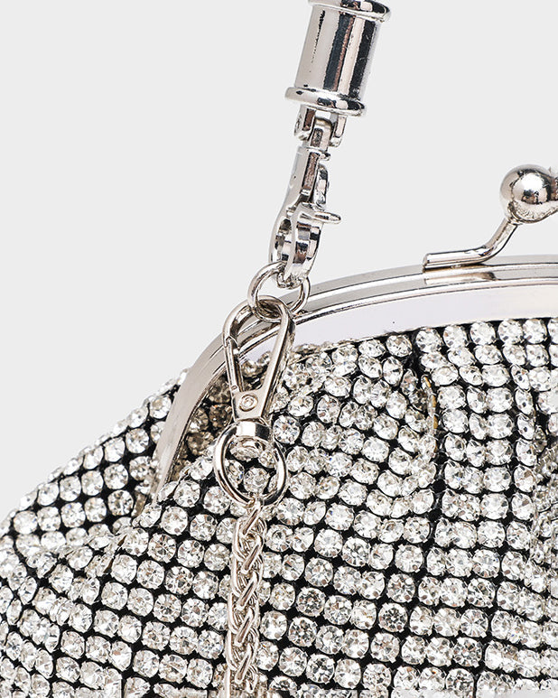 Handmade Rhinestone Evening Bag