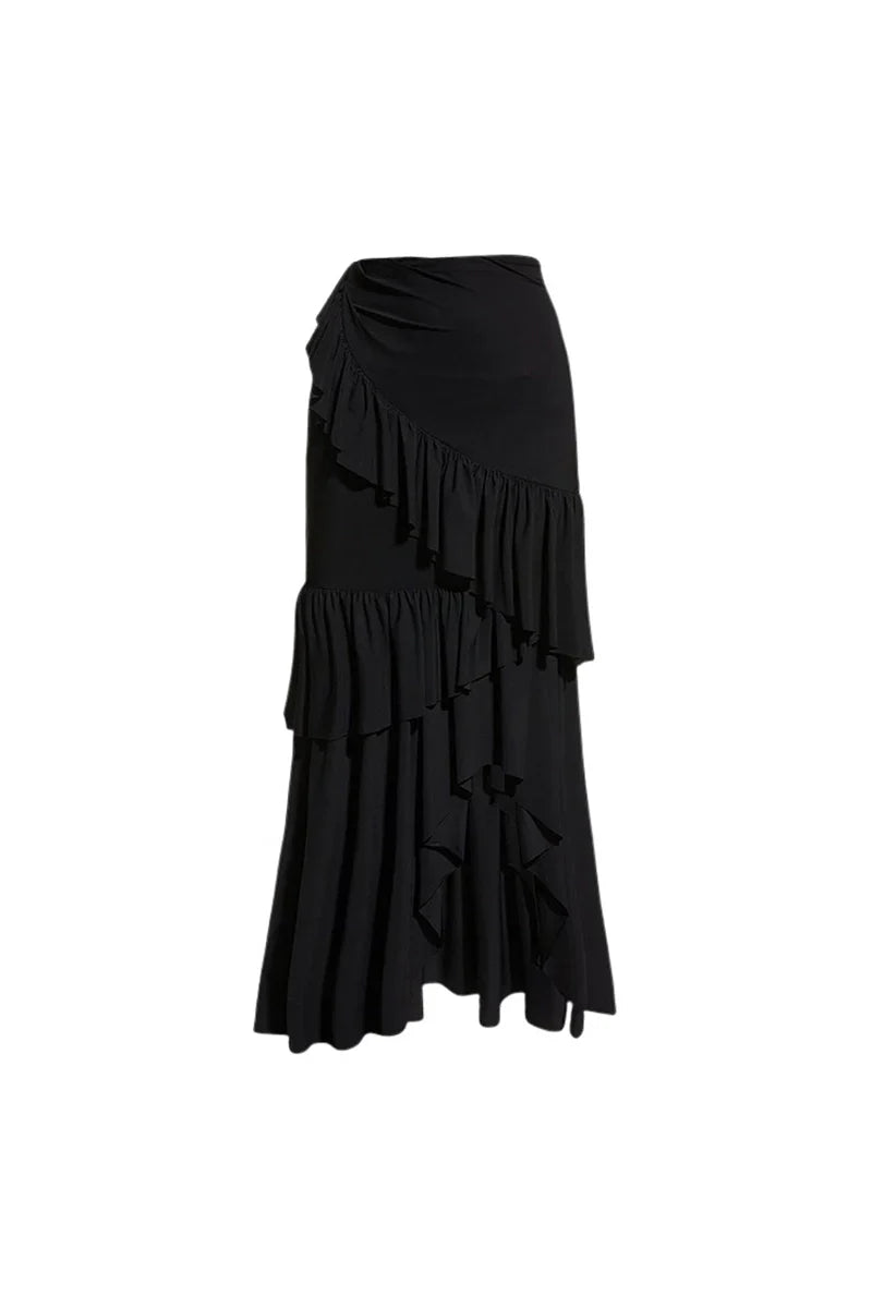 Floral Accent One-Piece Swimsuit Set