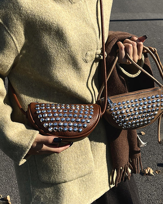 Mini Rhinestone Crossbody Bag