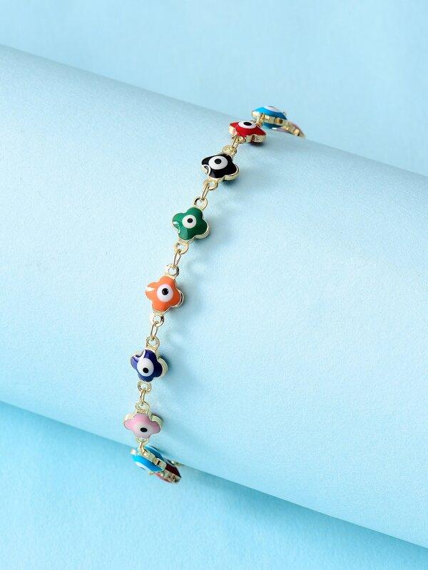 Floral Decor Bracelet for Women