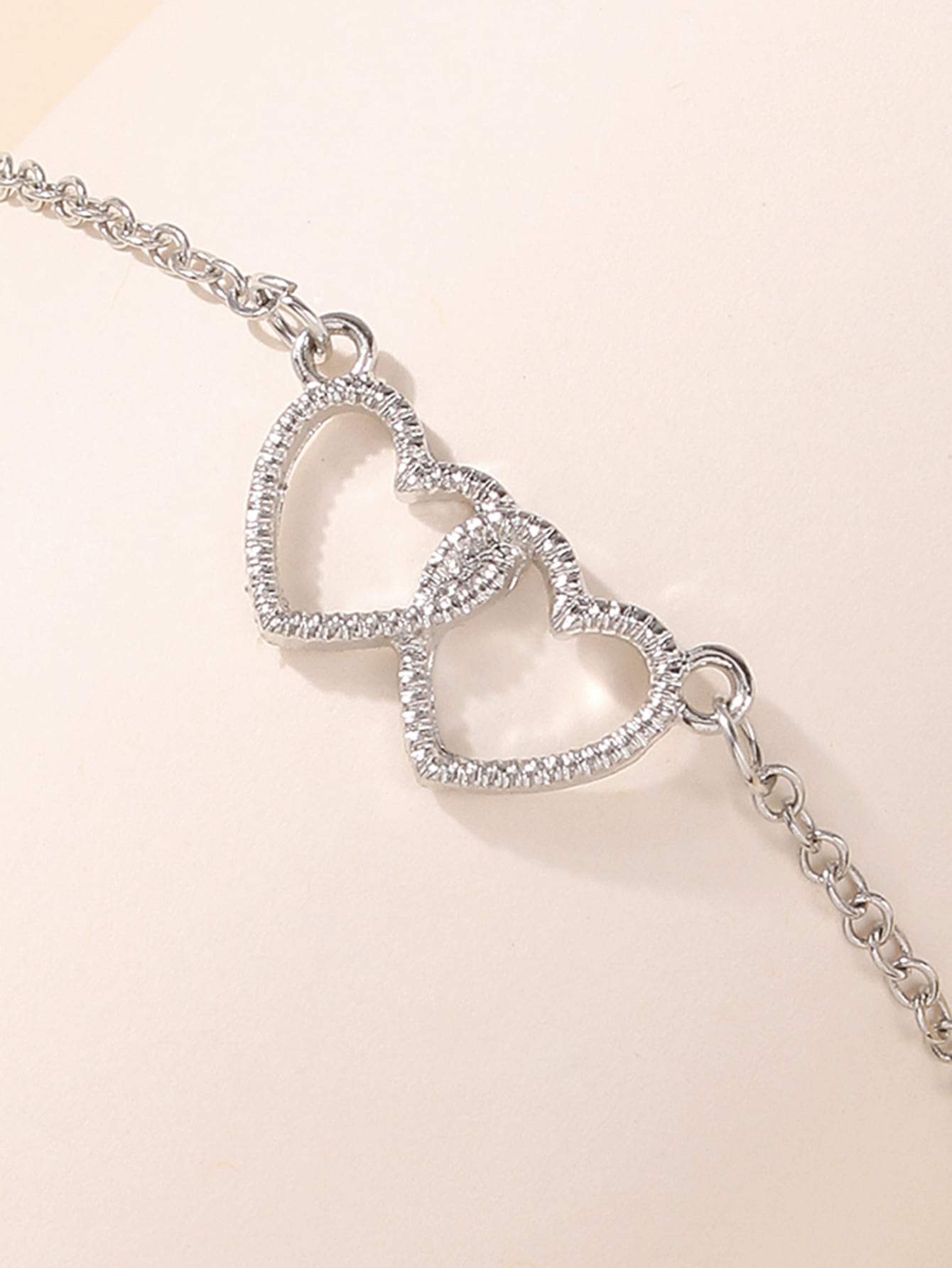 Heart Decor Chain Bracelet for Women