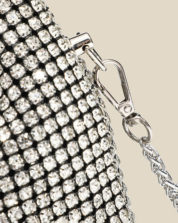 Beaded Rhinestone Evening Bag