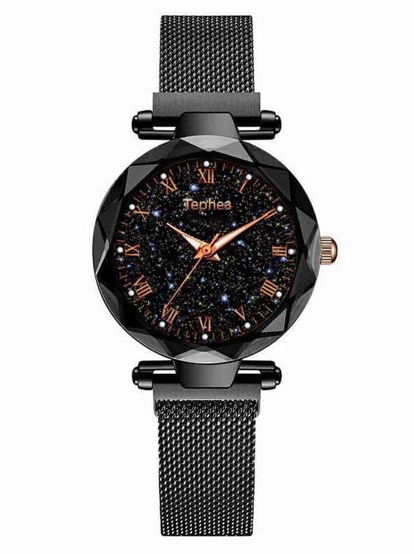 Quartz Watch With Bracelets 5pcs Set for Women