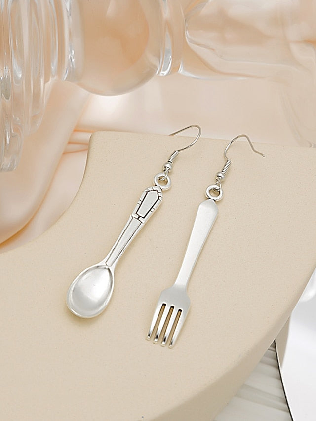 1 Pair Mismatch Earrings For Birthday Street Gift Alloy Classic Fashion for Women