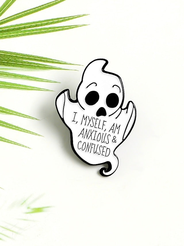 Brooches Classic Cartoon Characters Personalized Stylish Artistic Trendy Sweet Brooch Jewelry White For Daily Formal Prom Date Beach for Women