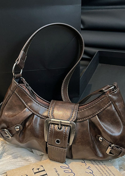 Marlette - Vintage Buckle Shoulder Bag