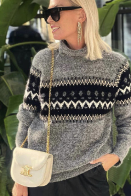 Cárdigan gris CANAZEI