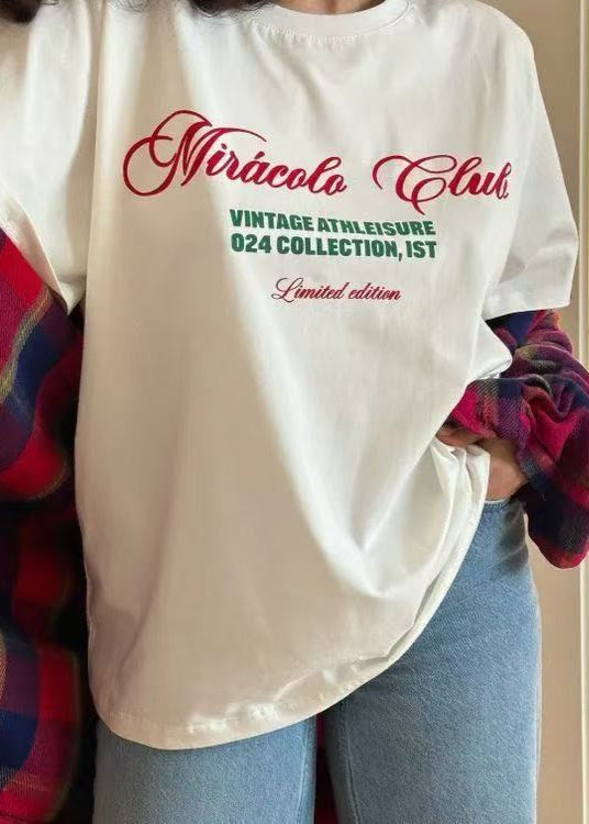 Miracolo Club Tee - Oversized Graphic Cotton T-Shirt