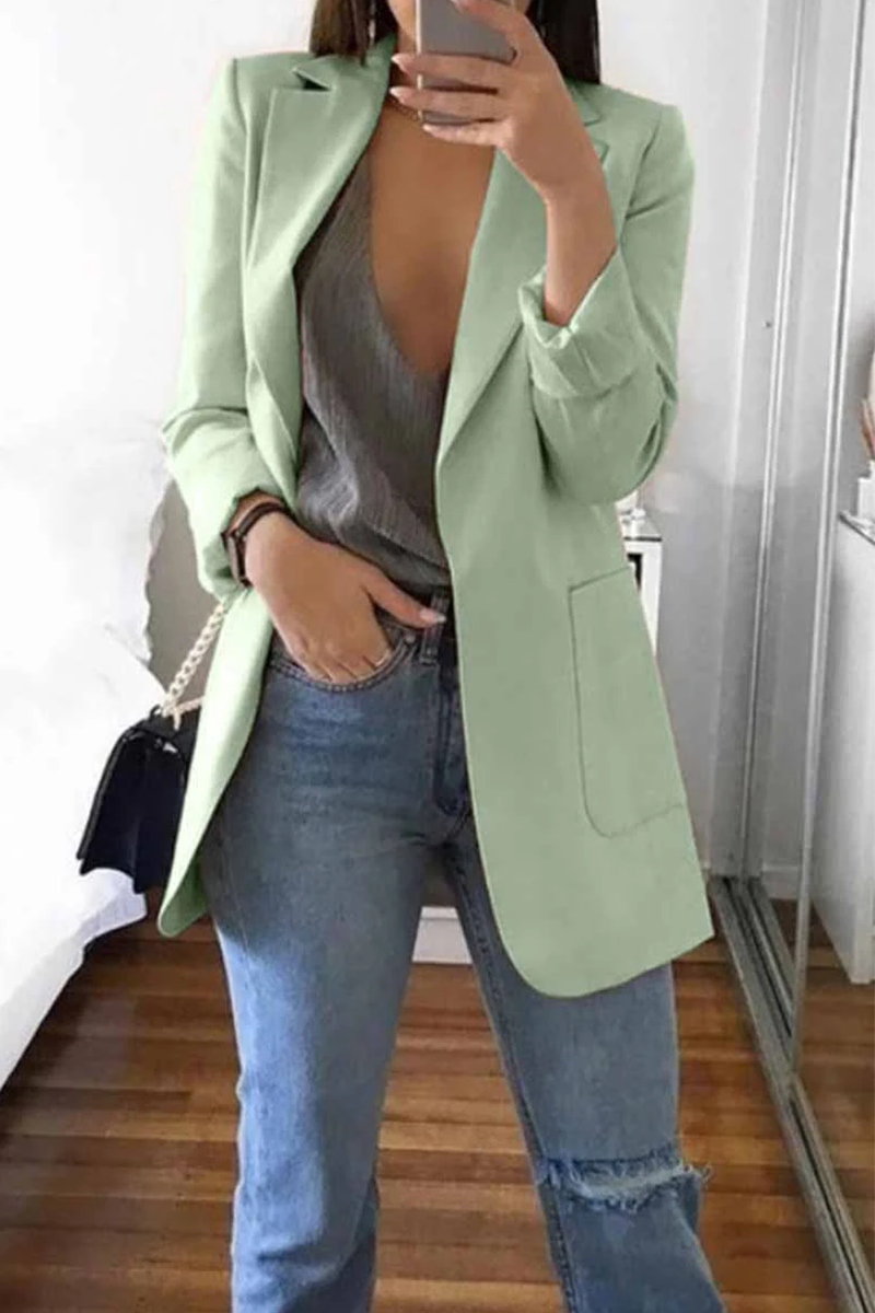 Stylish Suit with Pocket Blazer(5 Colors)