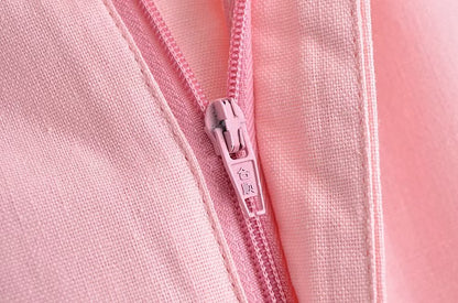 Women Clothing French All Match Decorated Row Button Vest Top Wide Leg Pants Suit Crisscross