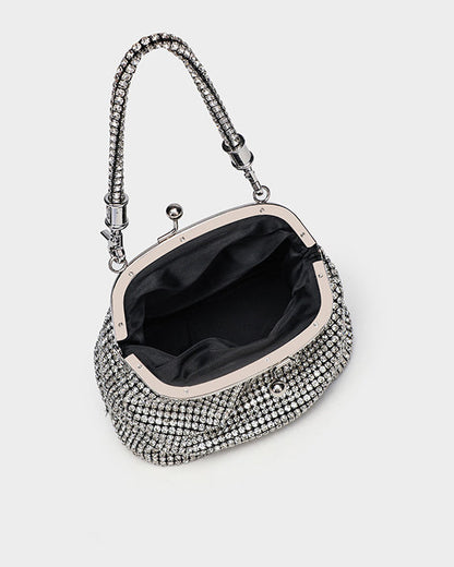 Handmade Rhinestone Evening Bag