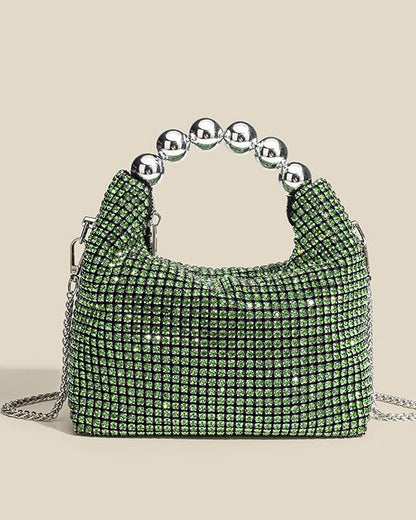 Beaded Rhinestone Evening Bag