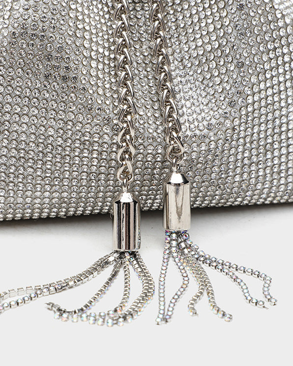 Rhinestone Shiny Diamond Bucket Bag