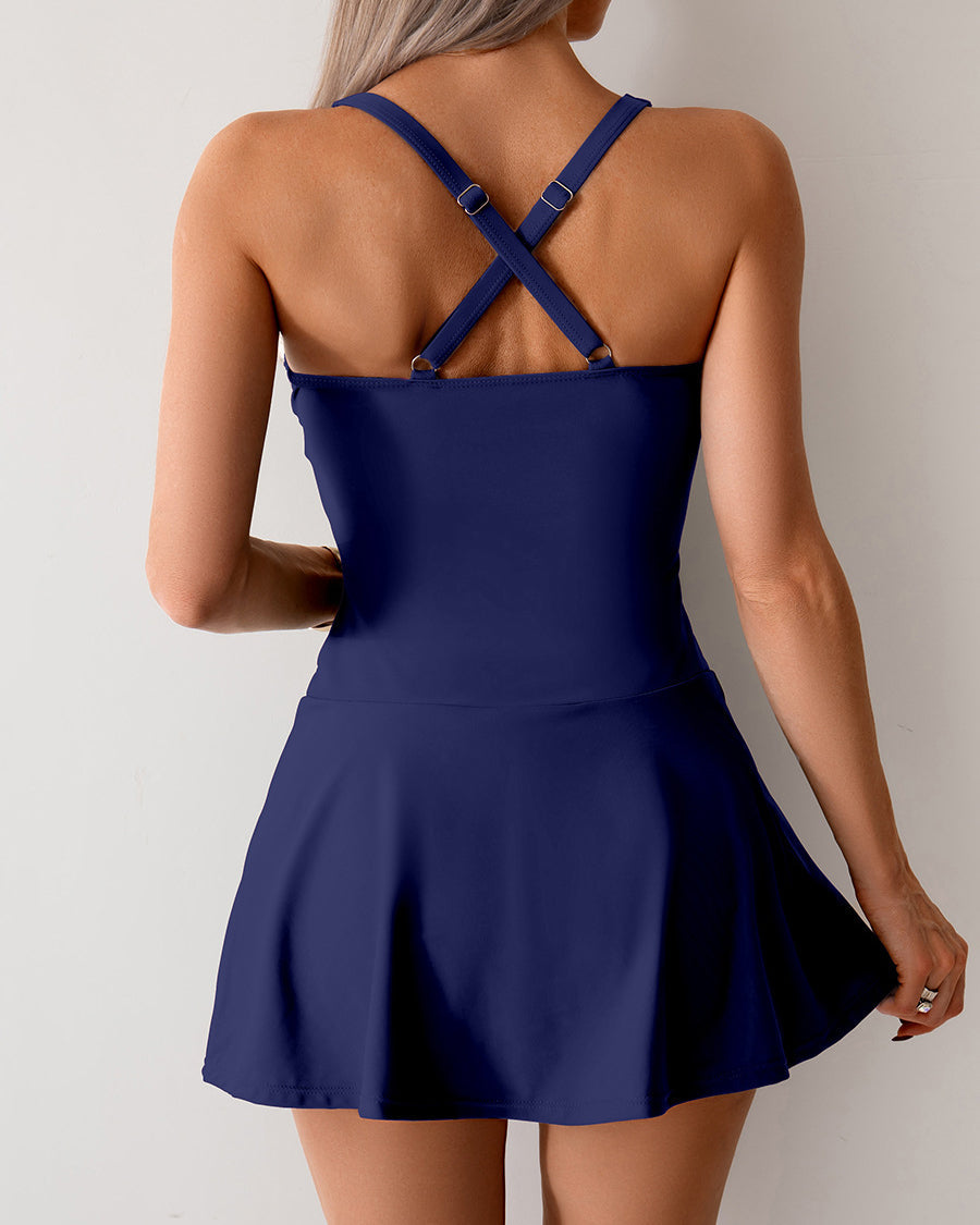 One Piece Swimsuit Dress