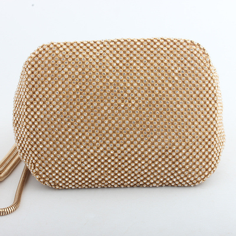 Bolsos tipo cubo con diamantes de imitación de moda (3 colores)