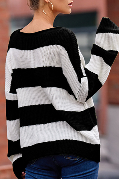 Tops básicos de cuello redondo con bultos de colores de moda urbana