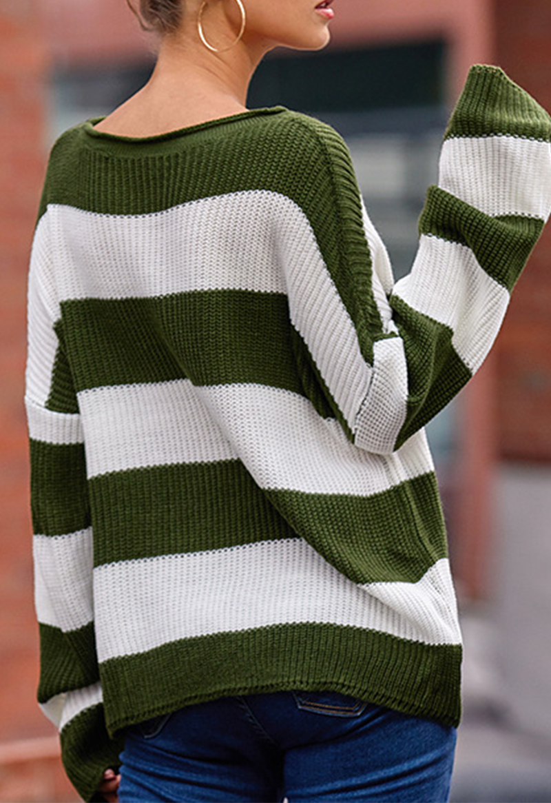 Tops básicos de cuello redondo con bultos de colores de moda urbana