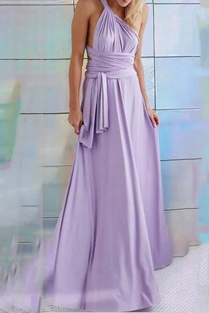 Elegante vestido de noche con tirantes finos y espalda descubierta (20 colores)
