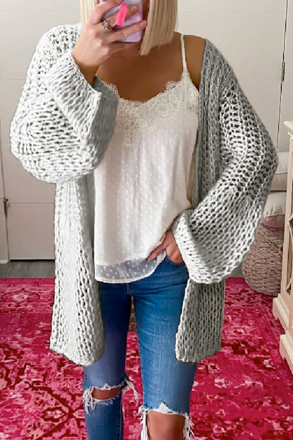 Tops casuales sólidos ahuecados