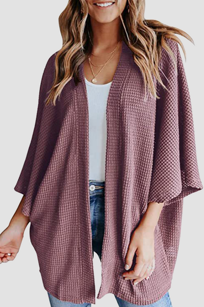 Suéter casual de calle con parches sólidos (10 colores)