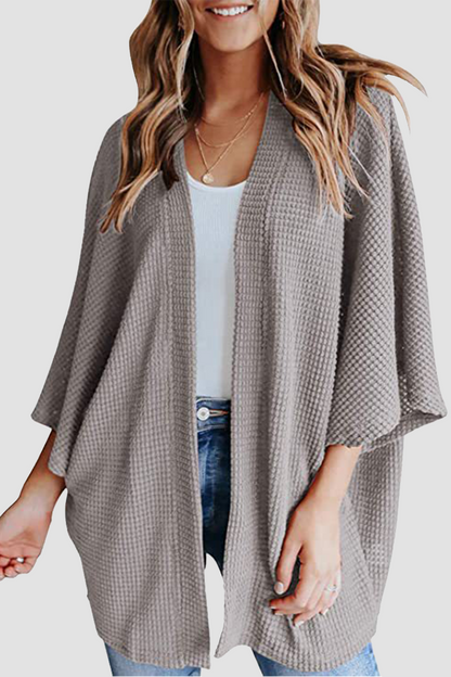 Suéter casual de calle con parches sólidos (10 colores)