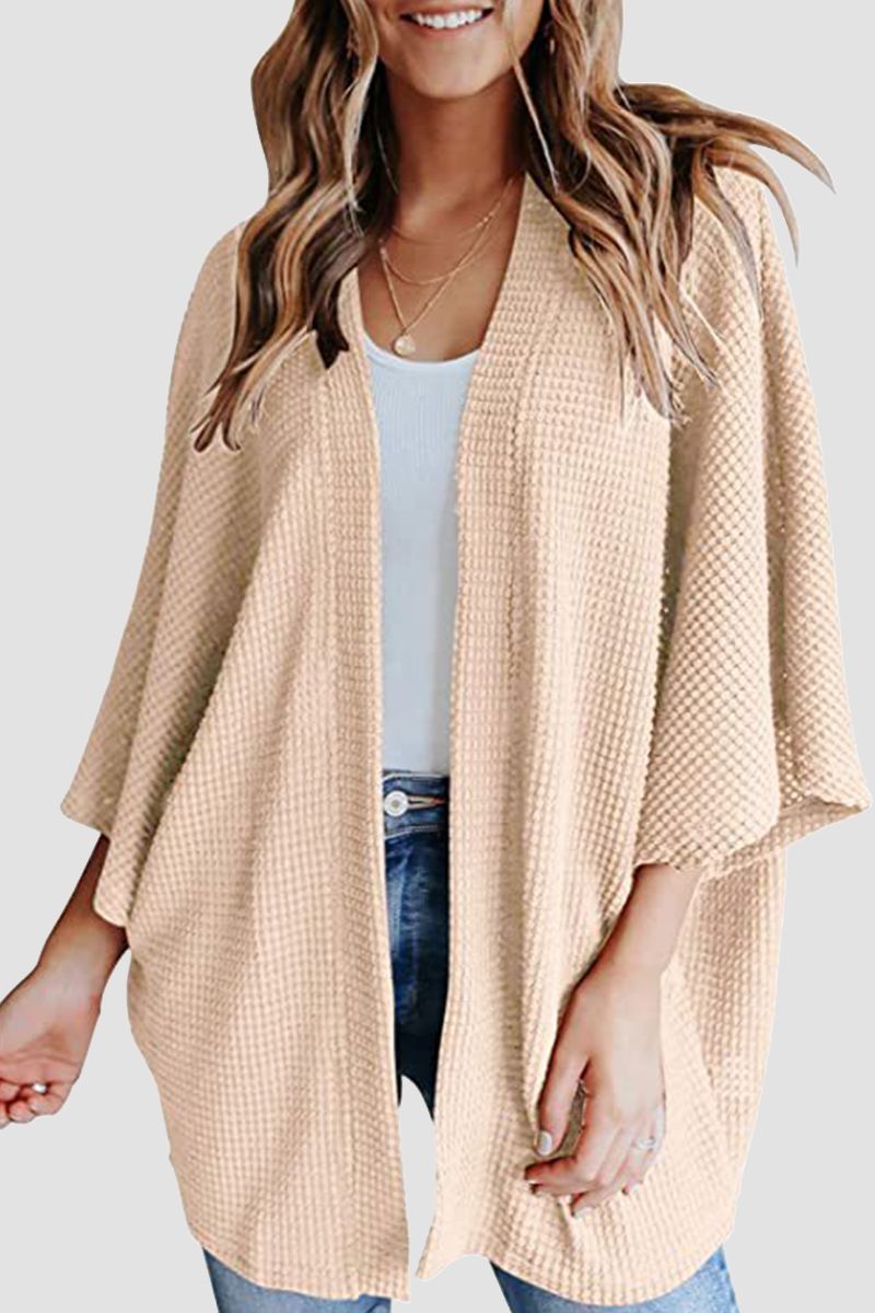 Suéter casual de calle con parches sólidos (10 colores)