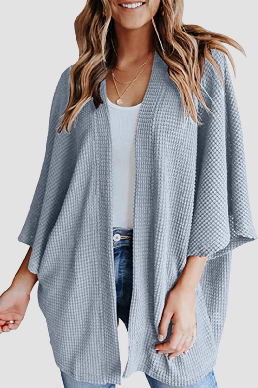 Suéter casual de calle con parches sólidos (10 colores)