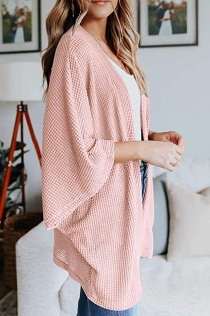 Suéter casual de calle con parches sólidos (10 colores)