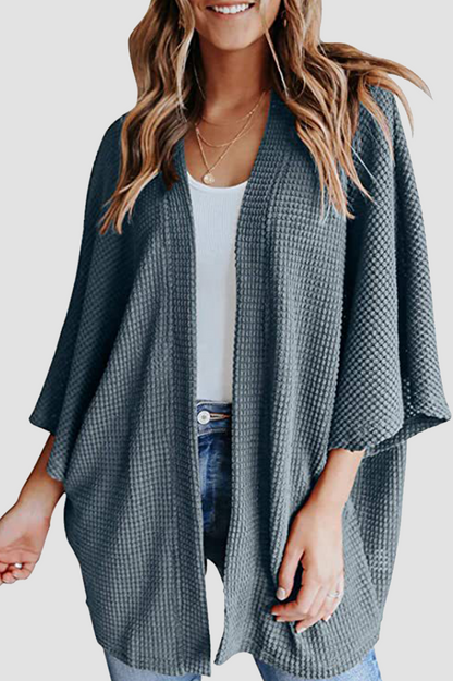 Suéter casual de calle con parches sólidos (10 colores)