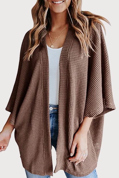 Suéter casual de calle con parches sólidos (10 colores)