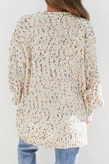 Suéter informal con bolsillos y retazos (7 colores)