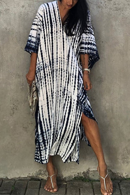 Casual Vacation Print Printing Swimwears Cover Up(28 Colors)