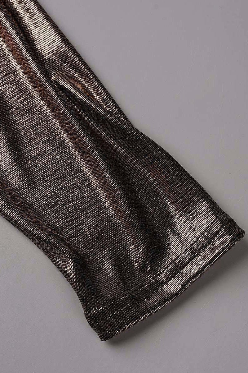 Vestidos elegantes de celebridades con escote en V, línea A y pliegues lisos (4 colores)