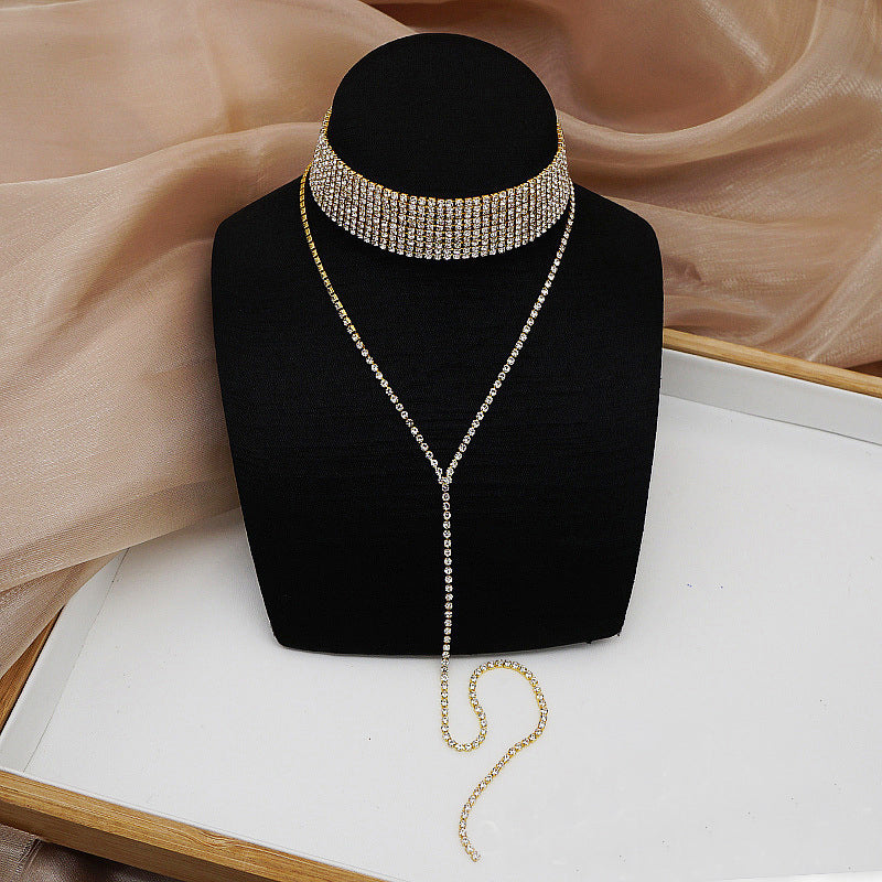 Collares de patchwork geométrico de Street Simplicity