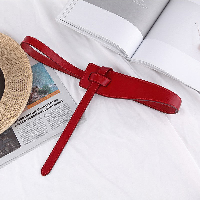 Elegant Simplicity Solid Knotted Belts