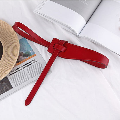 Elegant Simplicity Solid Knotted Belts