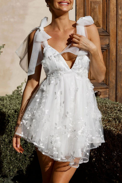 Vestidos de princesa sexys con escote en V y vendaje sólido