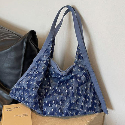 Bolsos casuales con parches rotos