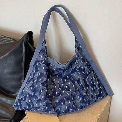 Bolsos casuales con parches rotos