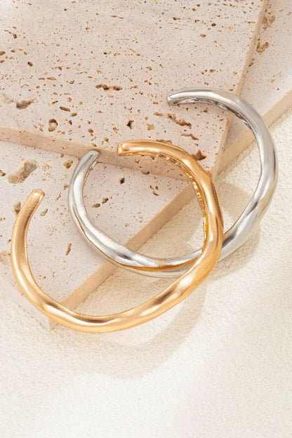 Vintage Punk Asymmetric Cuff Bracelet