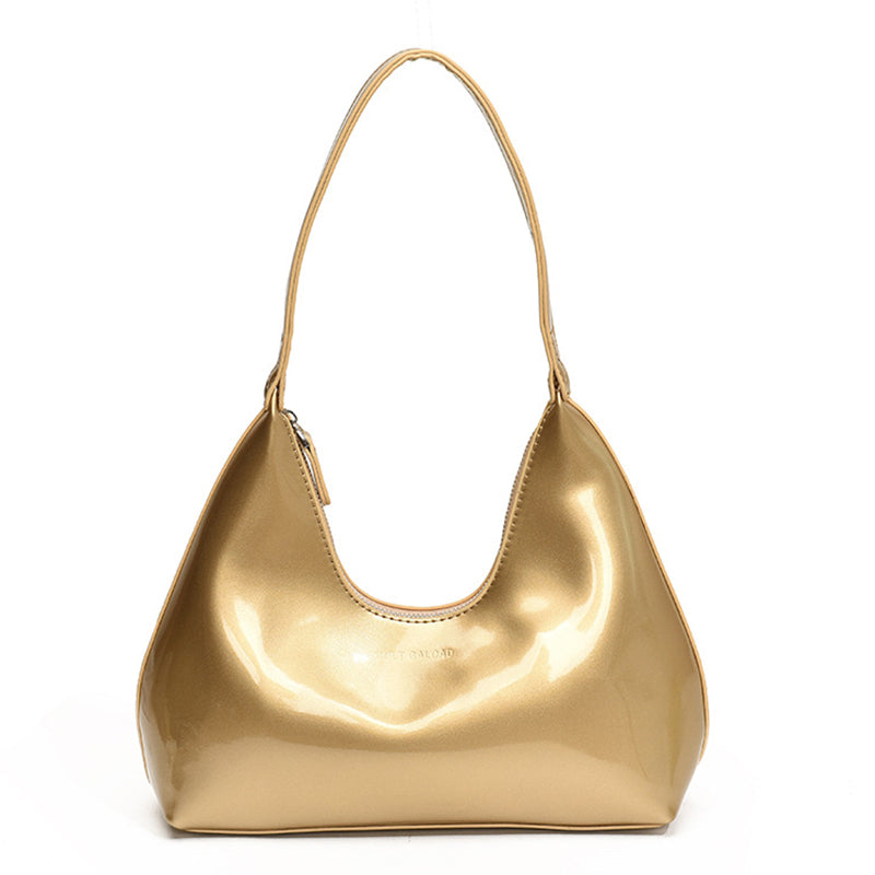 Bolsos casuales con cremallera y patchwork de colores sólidos (3 colores)