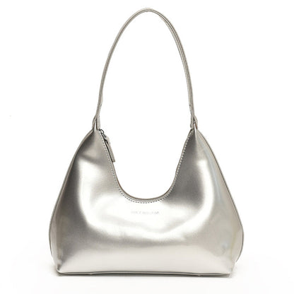 Bolsos casuales con cremallera y patchwork de colores sólidos (3 colores)